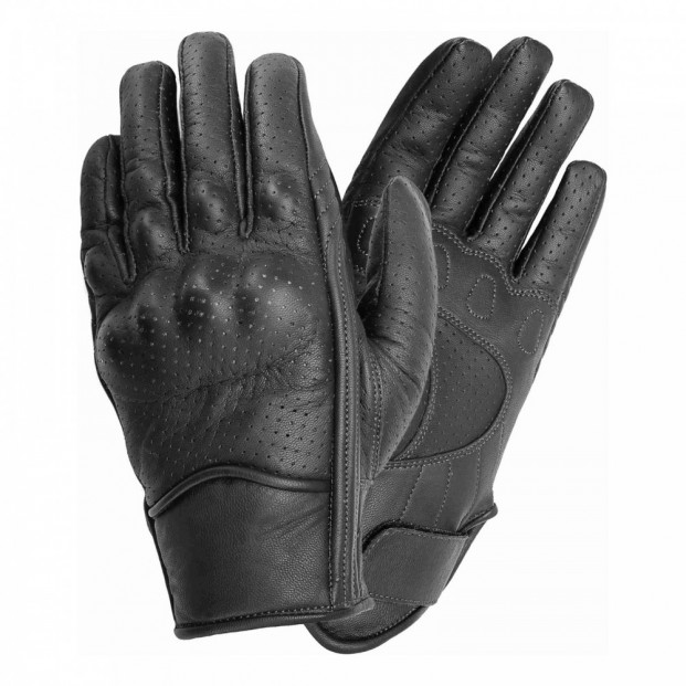 Перчатки MOTOID ROUTE PERFORATED BLACK